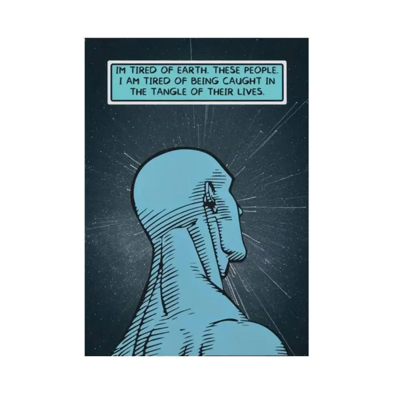 Watchmen -  Dr.Manhattan Wall Art Poster  (50x70cm) - 1 Piece - ملصق